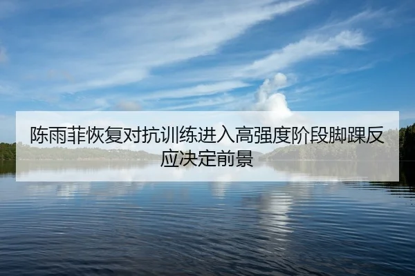 陈雨菲恢复对抗训练进入高强度阶段脚踝反应决定前景